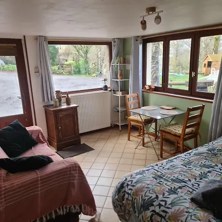 Chambre A La Ferme, Les Vergers Du Muscardin Breel Exterior photo